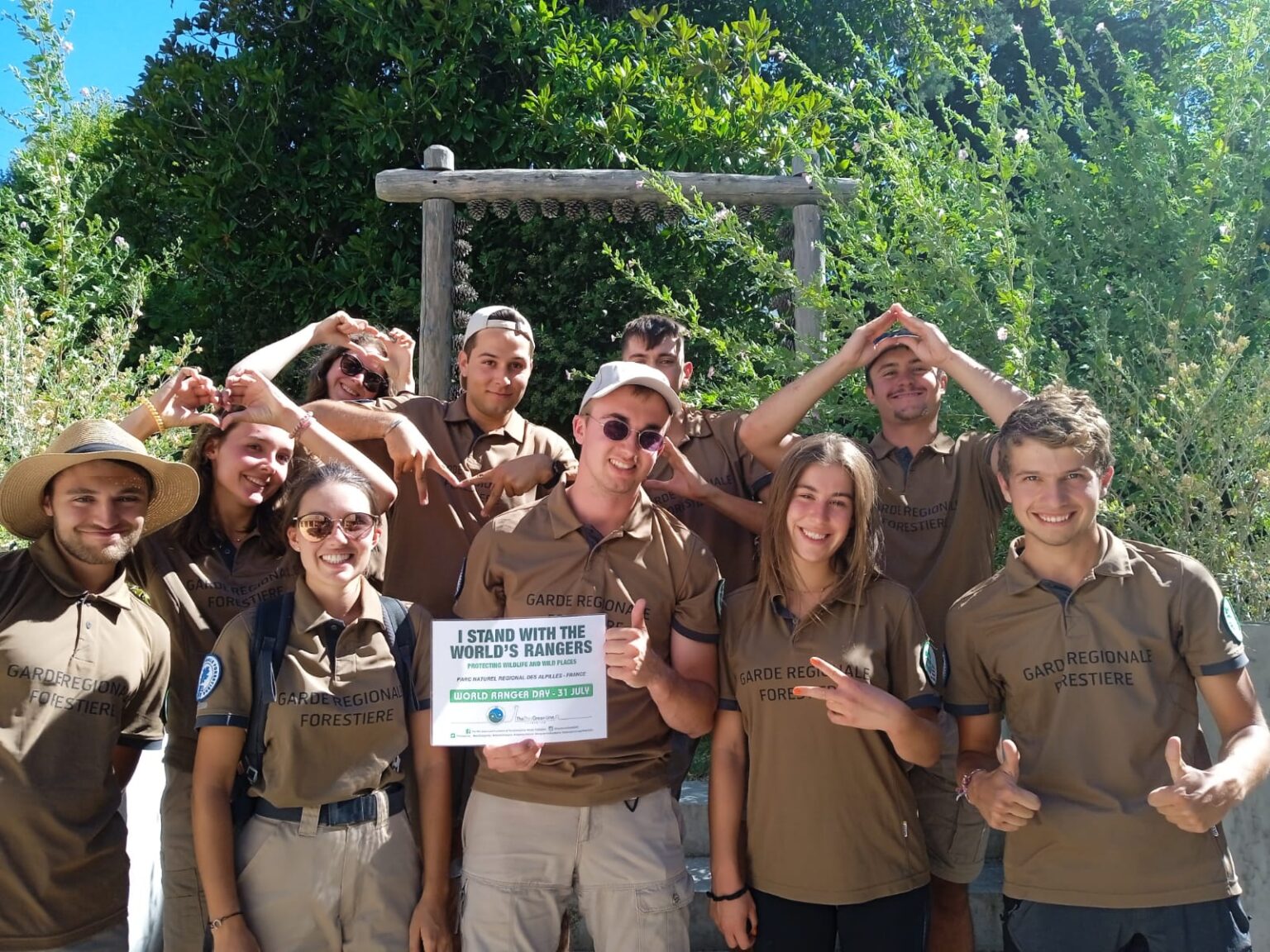 Agents de la Garde Régionale Forestière 2023 - Parc naturel régional